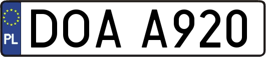 DOAA920