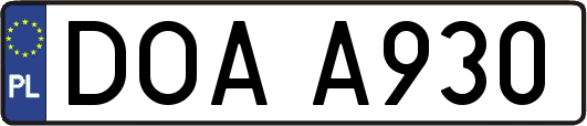DOAA930