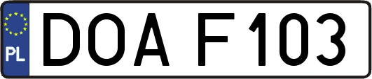 DOAF103