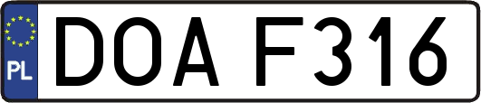 DOAF316
