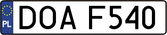 DOAF540