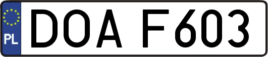 DOAF603