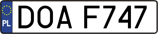 DOAF747