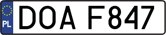 DOAF847