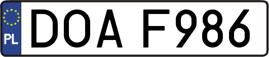 DOAF986
