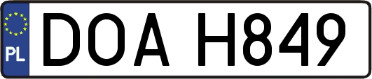 DOAH849