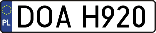 DOAH920