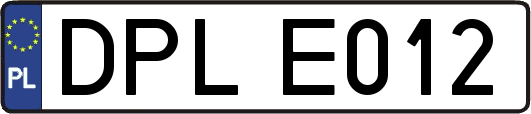 DPLE012