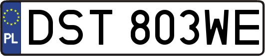 DST803WE