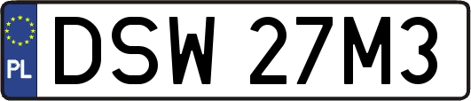 DSW27M3