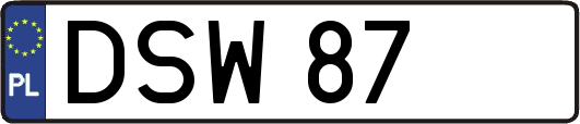 DSW87