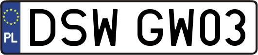 DSWGW03