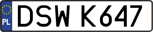 DSWK647