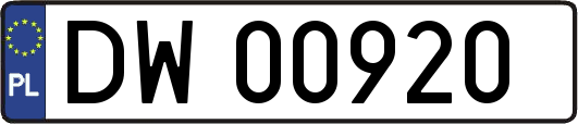 DW00920