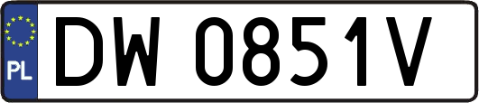 DW0851V