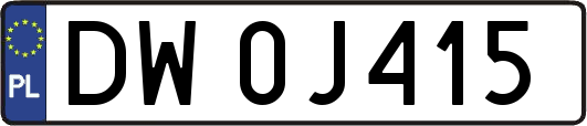 DW0J415