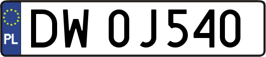 DW0J540