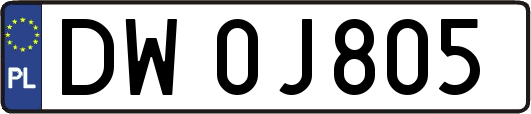 DW0J805