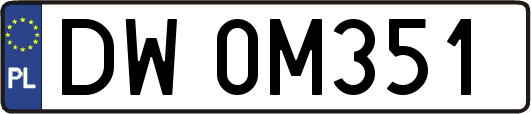DW0M351