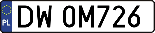 DW0M726
