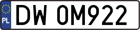 DW0M922