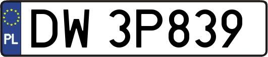 DW3P839