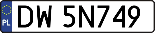 DW5N749