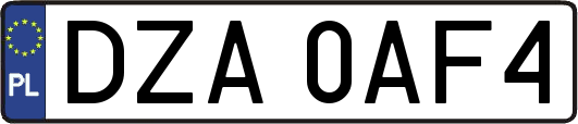 DZA0AF4