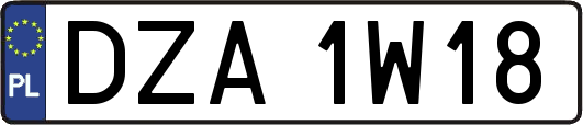 DZA1W18