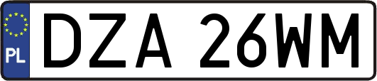 DZA26WM