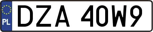 DZA40W9