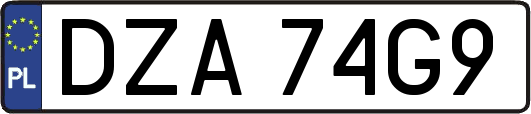 DZA74G9