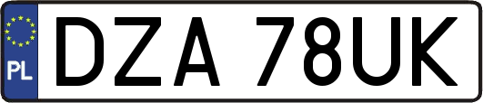 DZA78UK