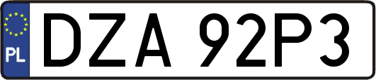 DZA92P3