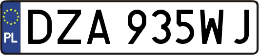 DZA935WJ