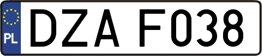 DZAF038