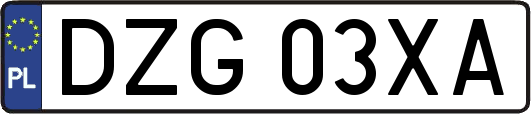 DZG03XA