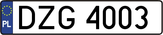 DZG4003