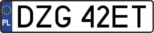 DZG42ET