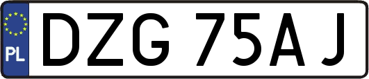 DZG75AJ