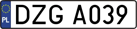 DZGA039