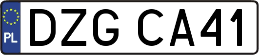 DZGCA41