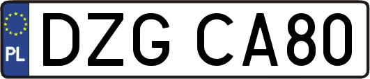 DZGCA80