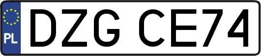 DZGCE74
