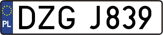 DZGJ839