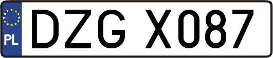 DZGX087