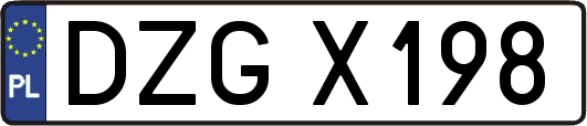 DZGX198