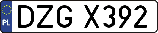 DZGX392