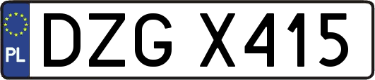 DZGX415