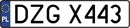 DZGX443